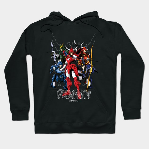 Ronin Warriors Hoodie by Jones Factory